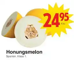 Matöppet Honungsmelon erbjuda