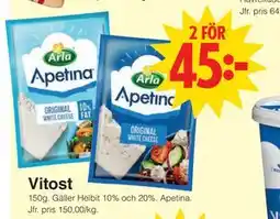 Matöppet Vitost erbjuda