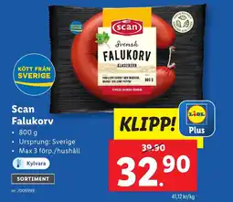 Lidl SCAN Falukorv erbjuda