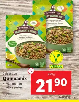 Lidl Golden Sun Quinoamix erbjuda