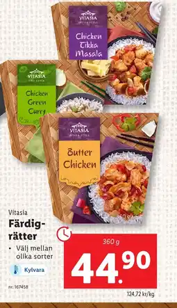 Lidl VITASIA Färdig- rätter erbjuda