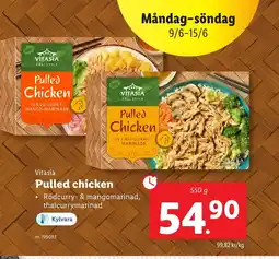 Lidl VITASIA Pulled chicken erbjuda
