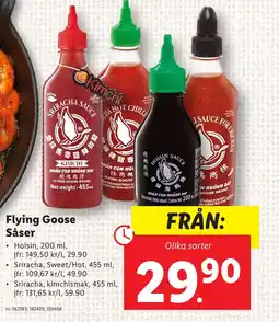 Lidl Flying Goose Såser erbjuda
