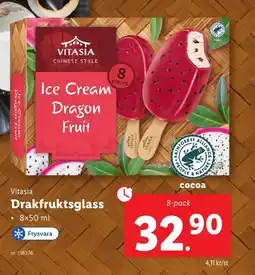 Lidl VITASIA Drakfruktsglass erbjuda