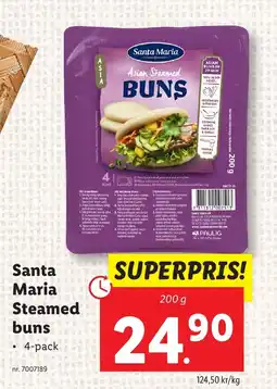 Lidl SANTA MARIA Steamed buns erbjuda