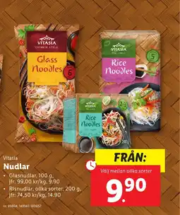 Lidl VITASIA Nudlar erbjuda