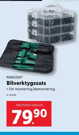 Lidl PARKSIDE® Bilverktygssats erbjuda