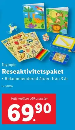 Lidl Toytopic Reseaktivitetspaket erbjuda