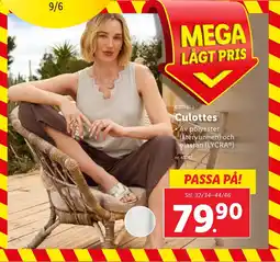 Lidl ESMARA Culottes erbjuda