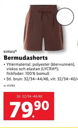 Lidl ESMARA Bermudashorts erbjuda