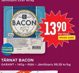 Willys Tärnat Bacon erbjuda