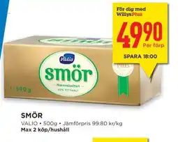 Willys SMÖR erbjuda