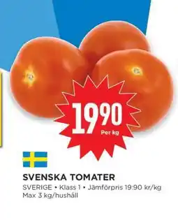 Willys SVENSKA TOMATER erbjuda