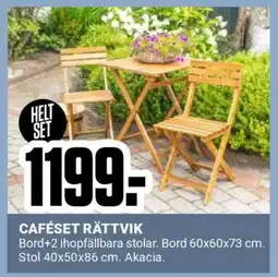 ÖoB CAFÉSET RÄTTVIK erbjuda