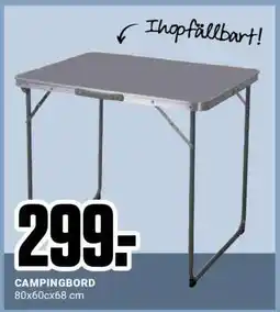 ÖoB CAMPINGBORD erbjuda