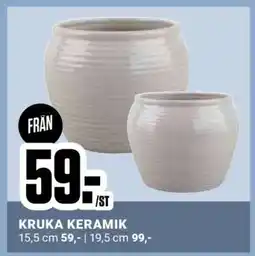 ÖoB KRUKA KERAMIK erbjuda