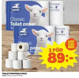 Coop TOALETTPAPPER 8-PACK erbjuda