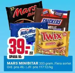 ÖoB Mars Minibitar erbjuda