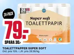 ÖoB TOALETTPAPPER SUPER SOFT erbjuda