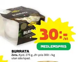 Coop BURRATA erbjuda