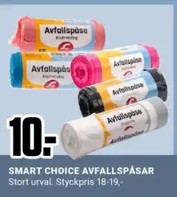 ÖoB SMART CHOICE AVFALLSPÅSAR erbjuda