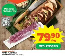 Coop Färsk Fläskfilé erbjuda
