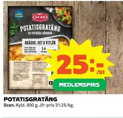 Coop POTATISGRATÄNG erbjuda