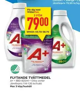FLYTANDE TVÄTTMEDEL
