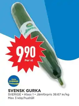 Willys SVENSK GURKA erbjuda