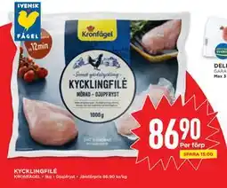 Willys KYCKLINGFILÉ erbjuda