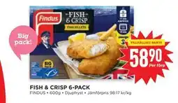Willys FISH & CRISP 6-PACK erbjuda