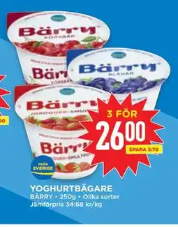 Willys YOGHURTBÄGARE erbjuda
