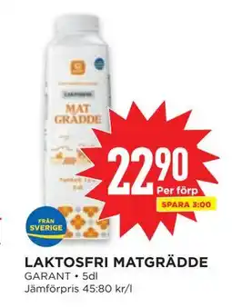 Willys LAKTOSFRI MATGRÄDDE erbjuda
