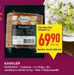 Willys Hemma KASSLER erbjuda