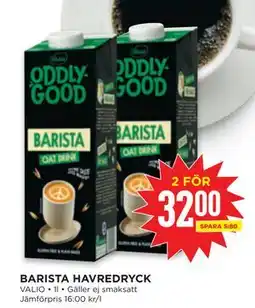 Willys BARISTA HAVREDRYCK erbjuda