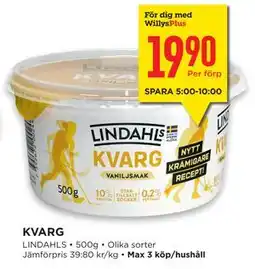 Willys Hemma KVARG erbjuda