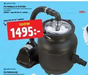 Jem&Fix FILTERBALLS SYSTEM erbjuda