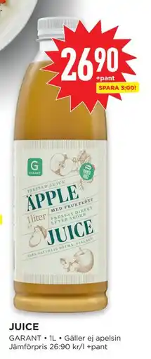 Willys Hemma JUICE erbjuda