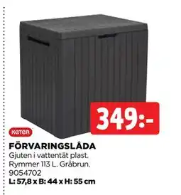 Jem&Fix FÖRVARINGSLÅDA erbjuda