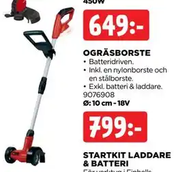 Jem&Fix OGRÄSBORSTE erbjuda