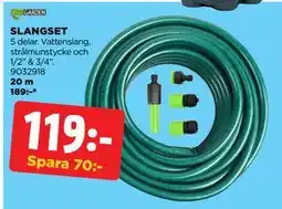 Jem&Fix SLANGSET erbjuda