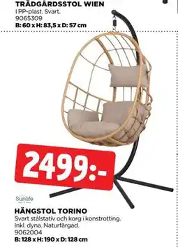 Jem&Fix HÄNGSTOL TORINO erbjuda