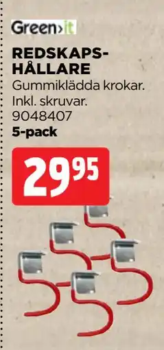 Jem&Fix REDSKAPSHÅLLARE erbjuda
