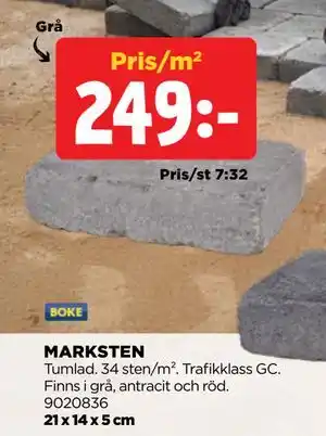 Jem&Fix MARKSTEN erbjuda