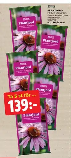 Jem&Fix PLANTJORD erbjuda
