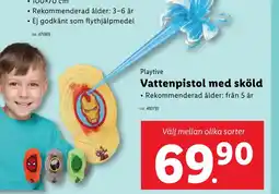 Lidl Playtive Vattenpistol med sköld erbjuda