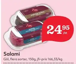 Hemköp Salami erbjuda