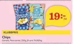 Hemköp Chips erbjuda