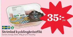 Hemköp Strimlad kycklingbröstfilé erbjuda