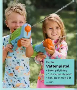 Lidl Playtive Vattenpistol erbjuda